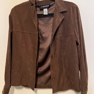 💛⚡️$4 flash sale⚡️💛 Sag Harbor Chocolate Brown Jacket